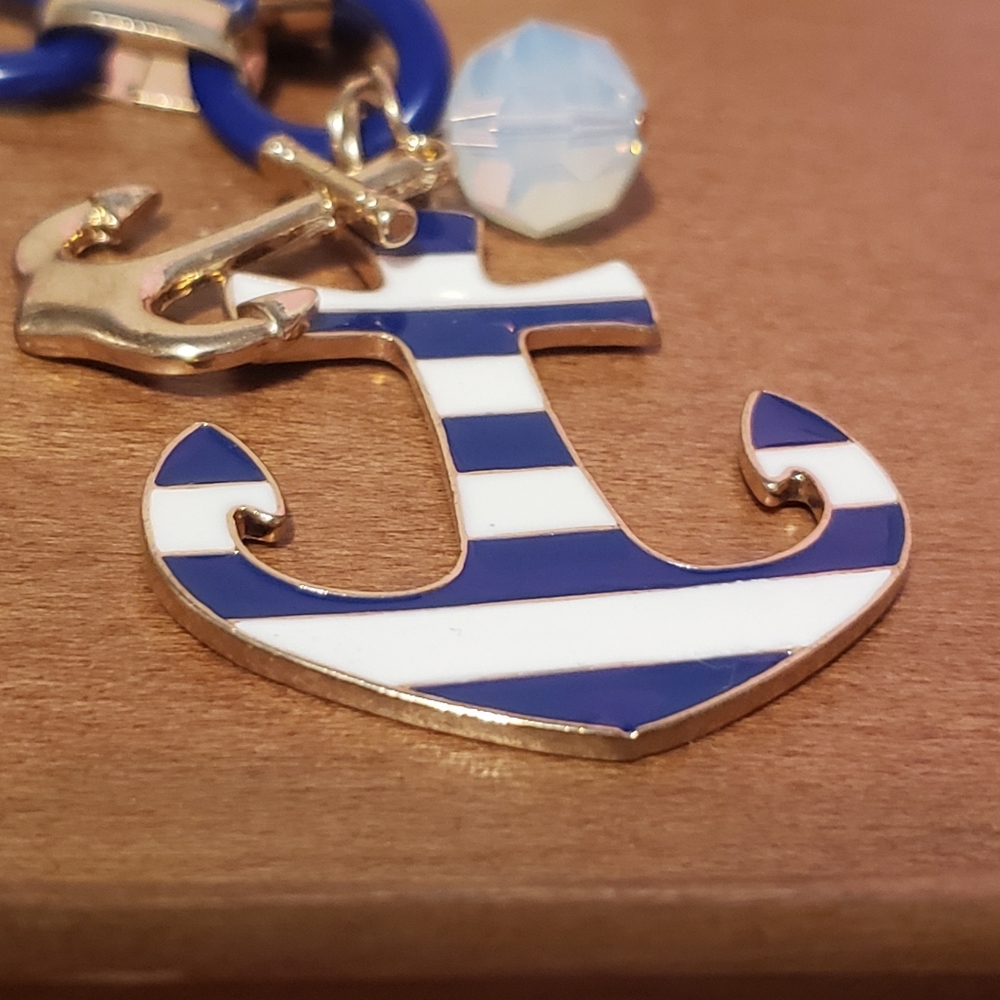 anchor nautical necklace